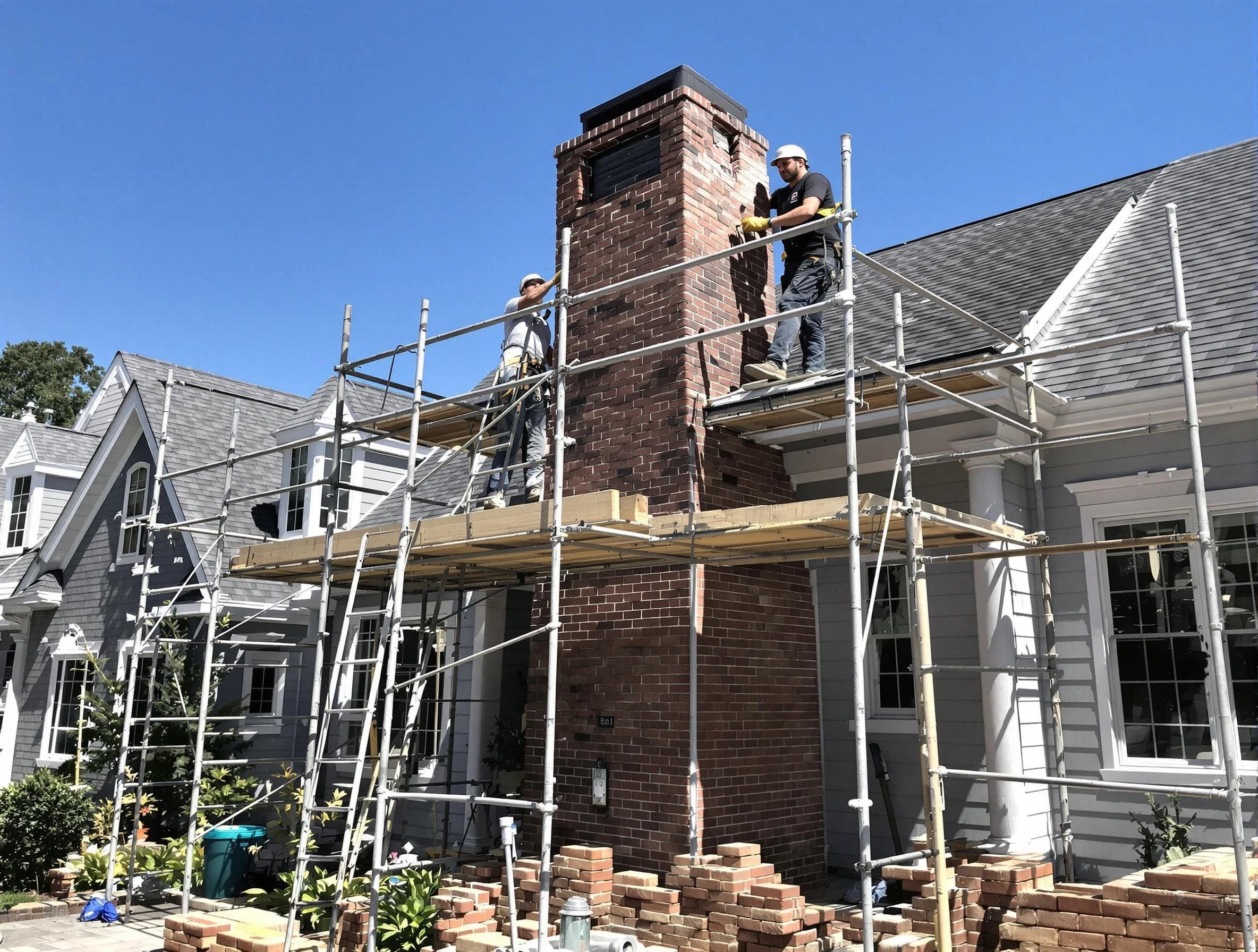 Chimney Rebuilding in Ocean