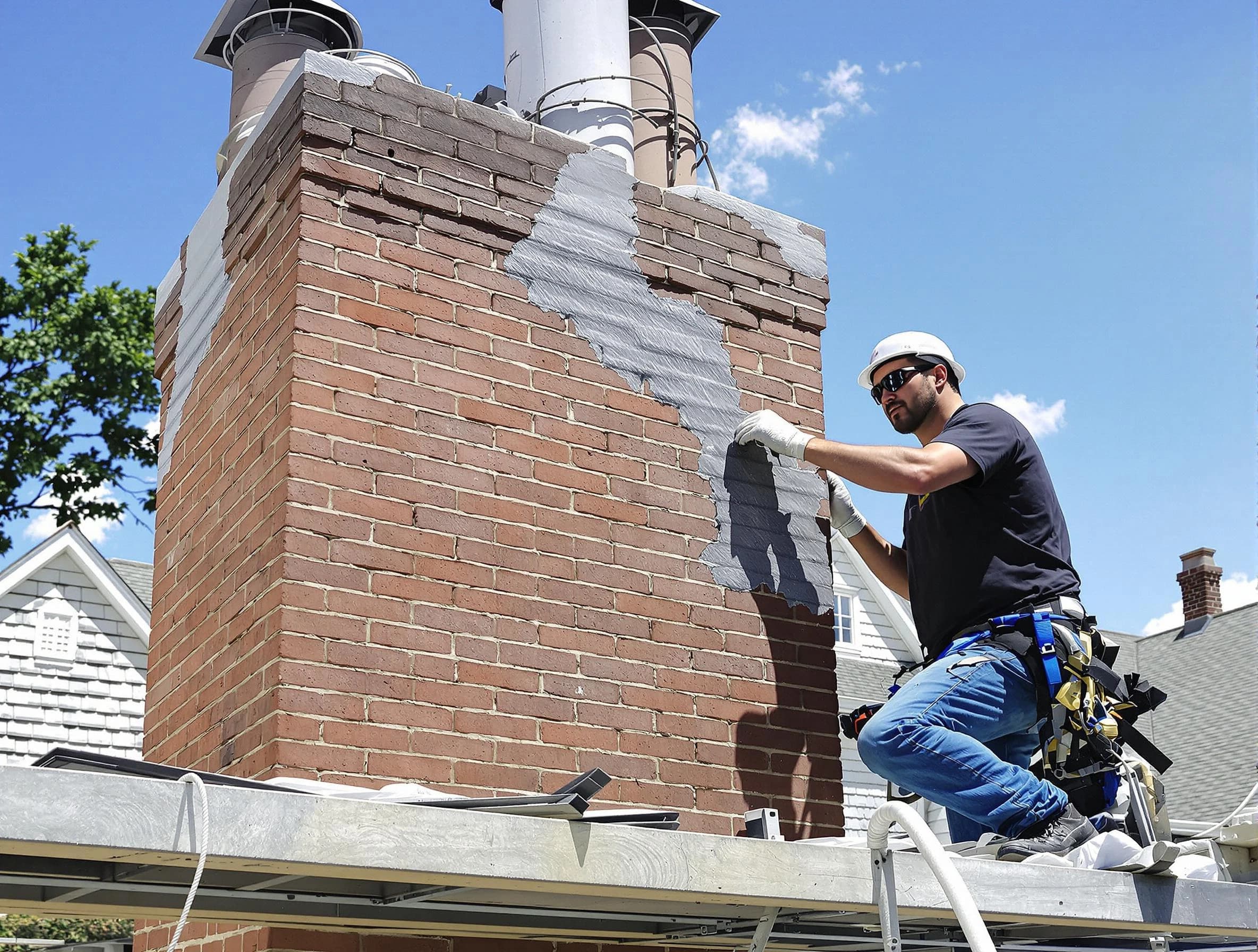 Chimney Restoration in Ocean