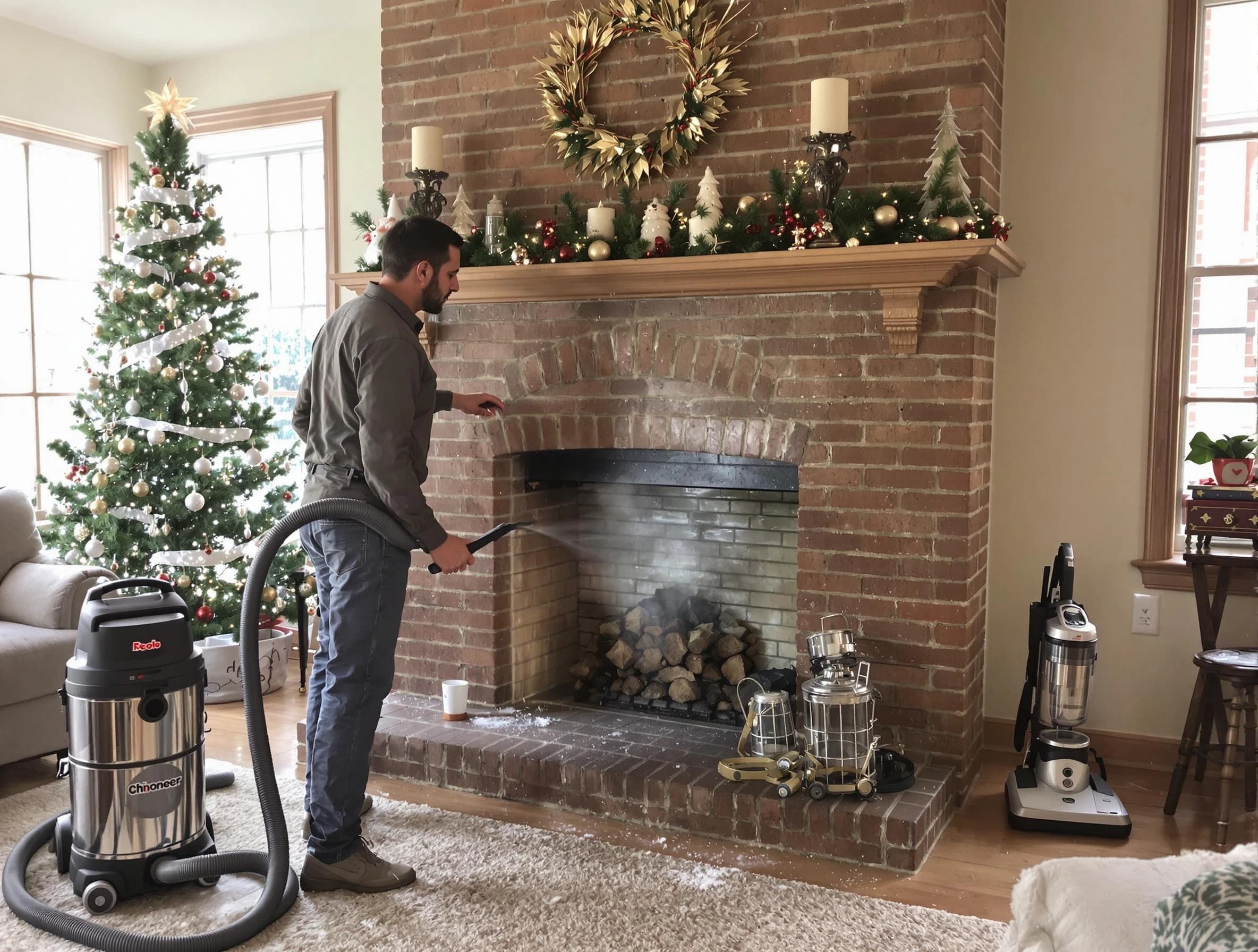 Fireplace Cleaning in Ocean